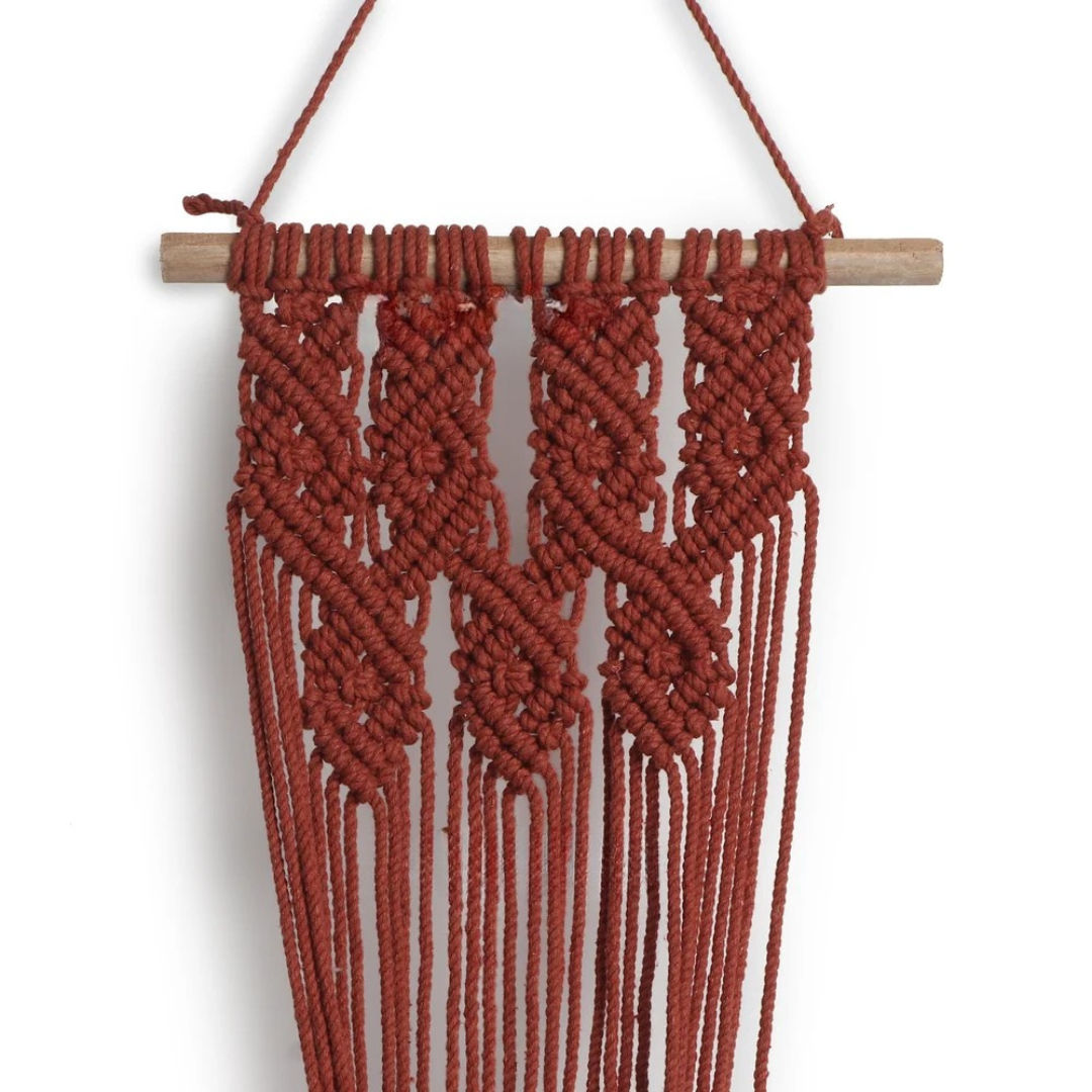 Handmade Macrame Wall Hanging Plant Holder
